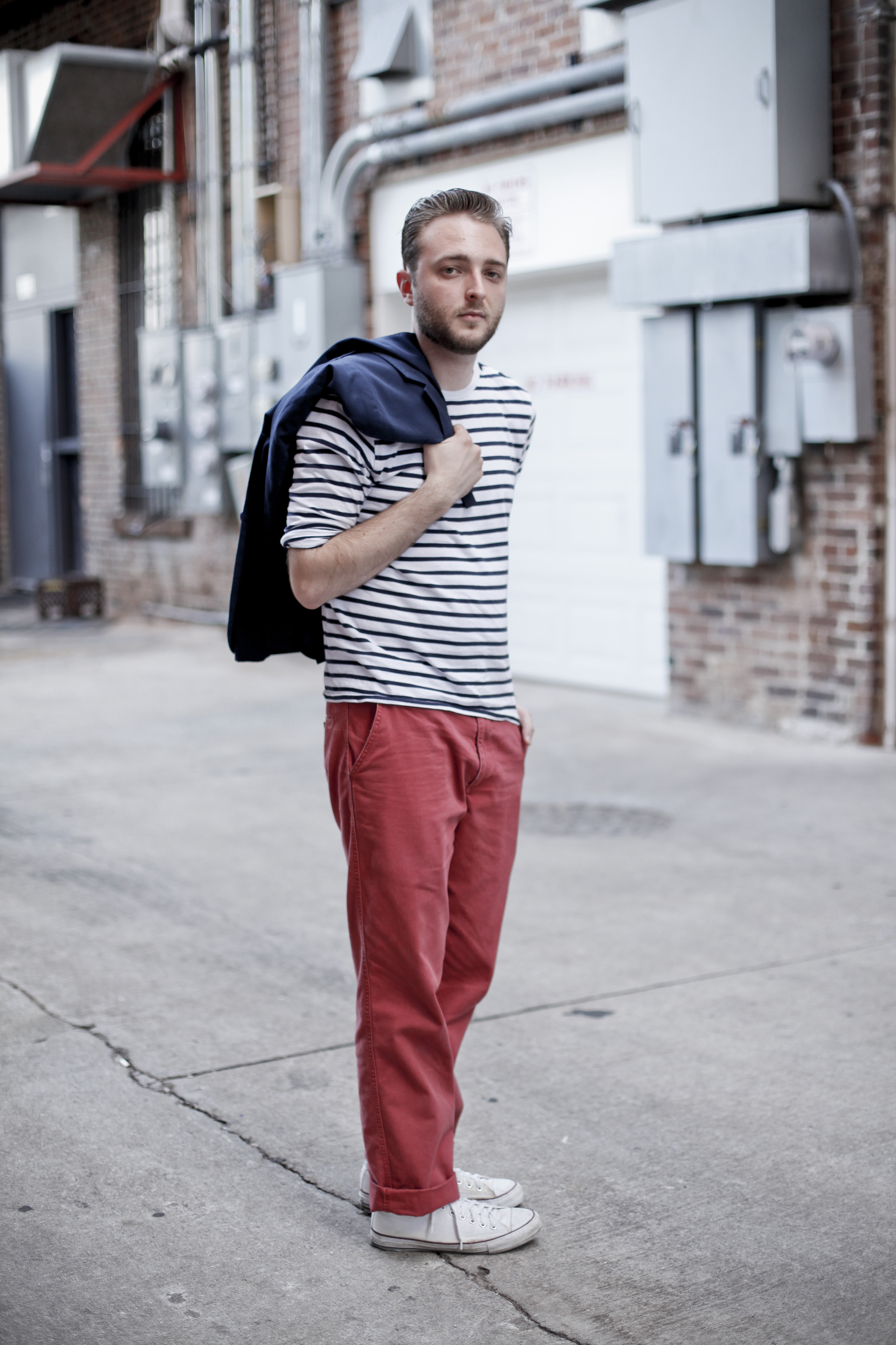 Mens Red Trousers | Mens Red Chinos | Trousers